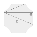 Regular octagon